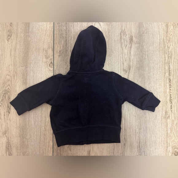 GAP Blue Zip-Up Hoodie Sweatshirt - Picture 5 of 5